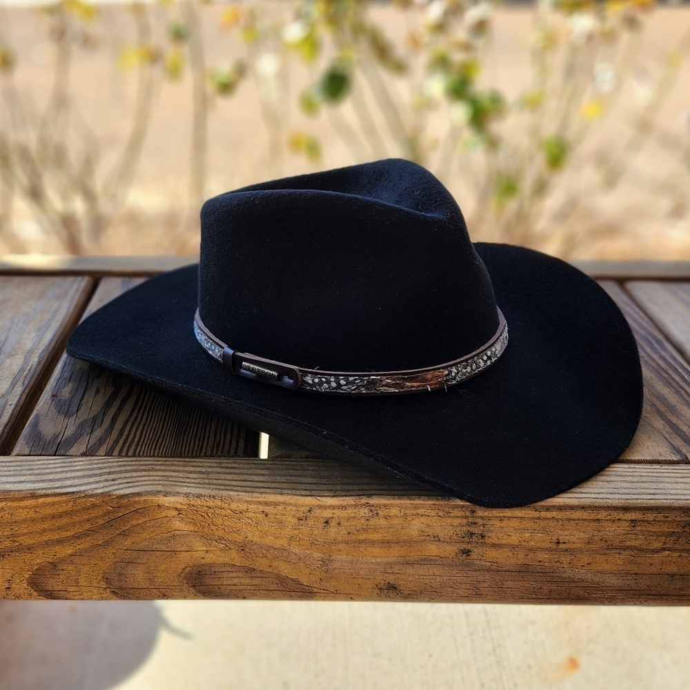 STETSON WOODROW WESTERN HAT!!